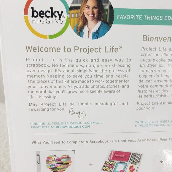 Becky Higgins Favorite Things Core Scrapbooking Crafting Kit. 616 Cards NWT - Picture 6 of 9